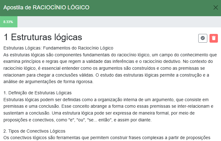 Apostila gerada por inteligência artificial